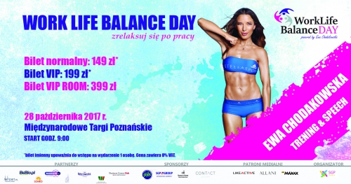 Work Life Balance Day powered by Ewa Chodakowska Poznań