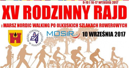 XV Rodzinny Rajd Rowerowy i Marsz Nordic Walking