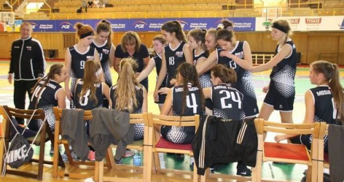 Mecz koszykówki w ramach małopolskiej ligi kadetek A, VII kol.