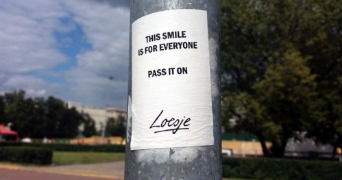 Loesje in English: Final editing workshop & new posters