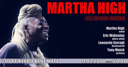 Martha HIGH & the Soul Cookers | 20 lat klubu Blue Note