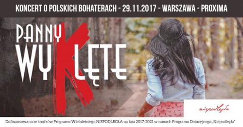 Koncert Panny Wyklęte - Warszawa Proxima 29.11