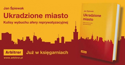 Ukradzione miasto - premiera książki