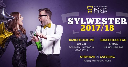 Sylwester 2017/18 w Klubie Forty Kleparz
