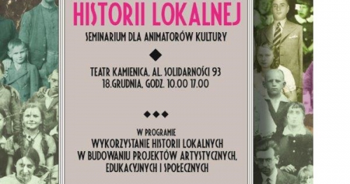 Na skrzydłach historii lokalnej. Seminarium dla animatorów kultury