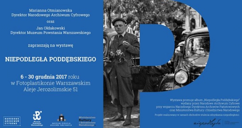 Wystawa "Niepodległa Poddębskiego" w Fotoplastikonie Warszawskim