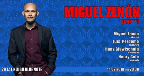 20. lat klubu Blue Note: Miguel Zenón Quartet
