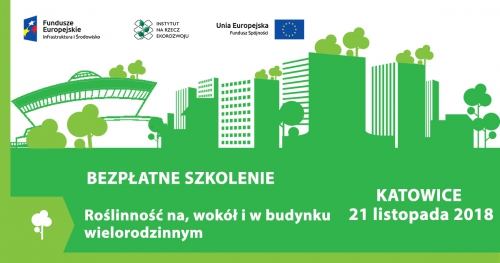 Roślinność na, wokół i w budynku wielorodzinnym EKO-LOKATOR
