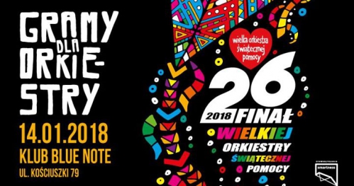 Gramy dla orkiestry! 26. finał WOŚP w klubie Blue Note