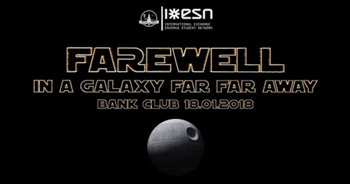 ESN Star Wars Farewell Party x Bank Club x 18.01