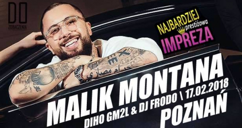 Malik Montana w Poznaniu / Jajut / 17.02