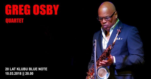 GREG OSBY Quartet - 20 lat klubu Blue Note
