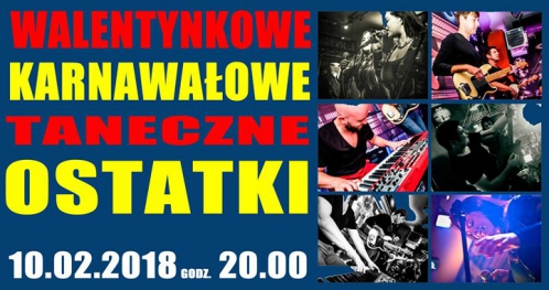 Walentynkowe Karnawałowe Taneczne Ostatki