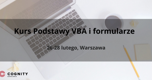 Kurs Podstwy VBA i formularze w Cognity