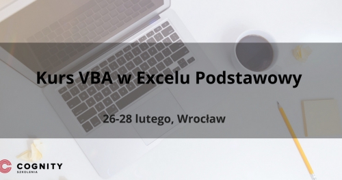 Kurs VBA w Excelu Podstawowy - Wrocław