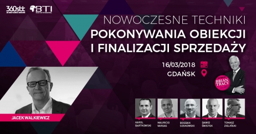 NOWOCZESNE TECHNIKI POKONYWANIA OBIEKCJI I FINALIZACJI SPRZEDAŻY - GDAŃSK/SOPOT