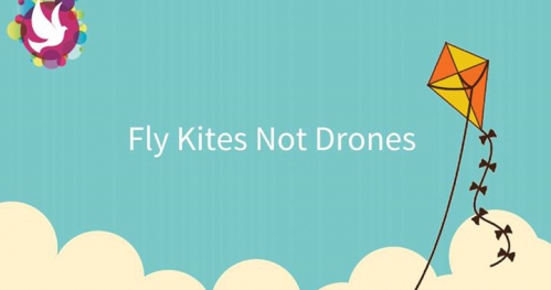 Latawce Zamiast Dronów - warsztat z robienia latawców.