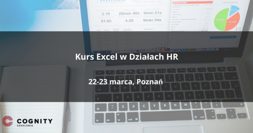 Kurs Excel w działach HR - Poznań