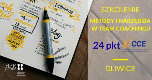 Szkolenie: Metody i narzędzia w team coachingu-Gliwice - 24 CCE