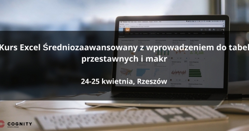 Kurs Excel Średniozaawansowany - Rzeszów