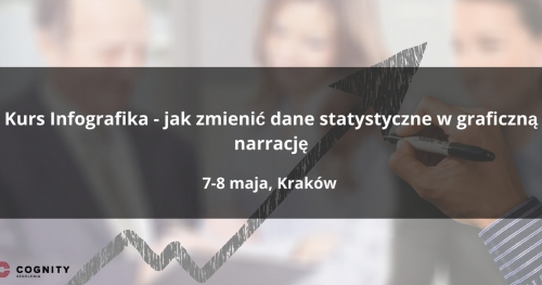 Kurs Infografika - jak zmienić dane statystyczne w graficzną narrację