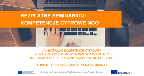 Kompetencje cyfrowe NGO - seminarium (Warszawa, 11.06.2018)