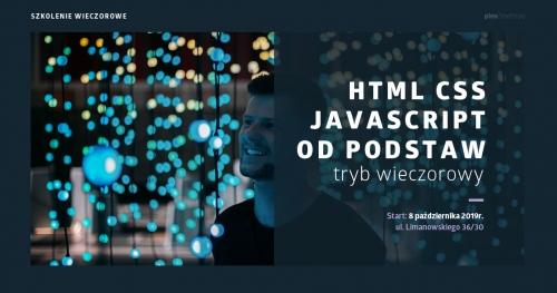 HTML I CSS I JavaScript I kurs #PLEOmethod od podstaw!