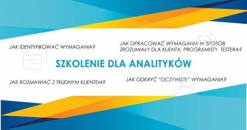 Szkolenie dla analityków- "Wprowadzenie do inżynierii wymagań"