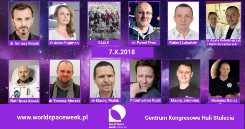 World Space Week Wrocław 2018 - Konferencja, Targi, Galeria, Pokazy