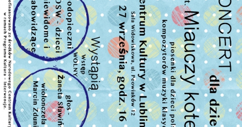 Miauczy kotek - piosenki dla dzieci polskich kompozytorów klasycznych