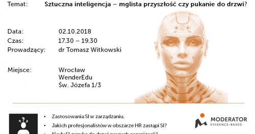 Seminarium - Sztuczna inteligencja - mglista przyszłość czy pukanie do drzwi?