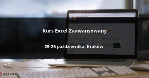 Kurs Excel Zaawansowany w Cognity - Kraków
