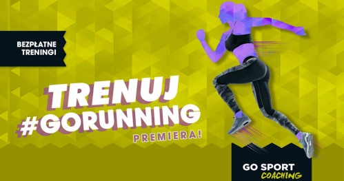 Bezpłatne treningi #GORunning - GO Sport Galeria Wileńska 22.12