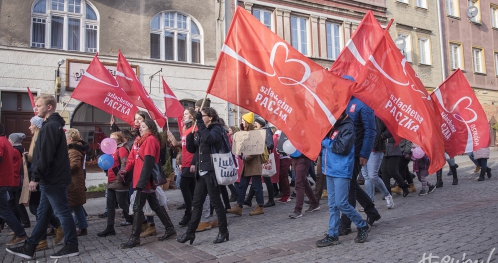 Marsz Szlachetnej Paczki i Akademii Przyszłości w Szczecinie