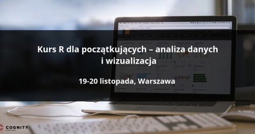 Kurs R dla początkujących - Warszawa
