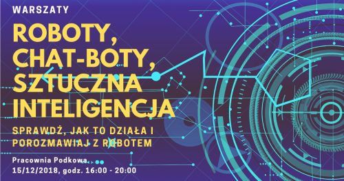 ROBOTY, CHAT-BOTY, SZTUCZNA INTELIGENCJA - sprawdź jak to działa i porozmawiaj z robotem