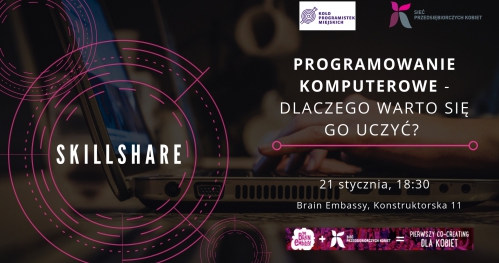 SkillShare Programowanie komputerowe - Dlaczego warto się uczyć?