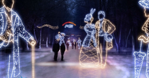 Nocny wesoły spacer po Łazienkach Królewskich - niedziela 16 grudnia 2018