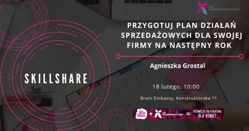 SkillShare Przygotuj plan działań sprzedażowych dla swojej firmy na następny rok.