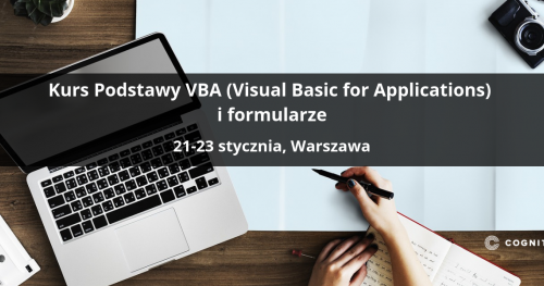 Kurs Podstawy VBA i formularze - Warszawa