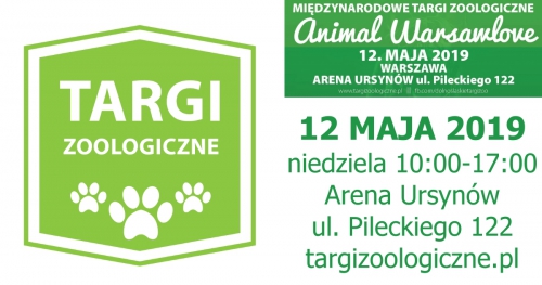 Międzynarodowe Targi Zoologiczne Animal Warsawlove 12 maja 2019