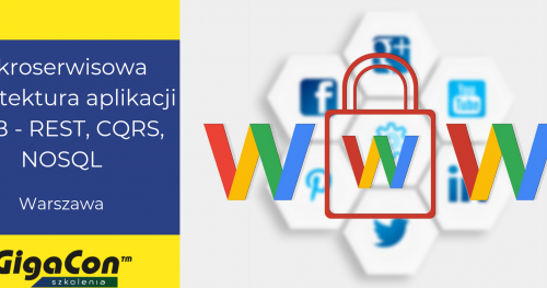 Mikroserwisowa architektura aplikacja WEB - REST, CQRS, NOSQL