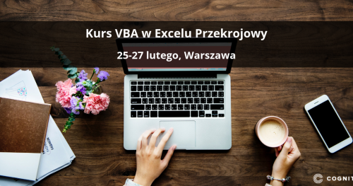 Kurs VBA (Visual Basic for Applications) w Excelu Przekrojowy - Warszawa
