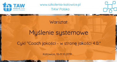 Myślenie systemowe - KATOWICE 10-11.10.2019