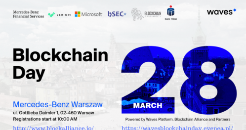 Waves Blockchain Day Powered by Waves Platform, Blockchain Alliance and Partners