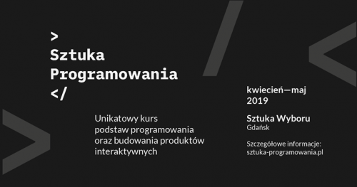 Sztuka Programowania - kurs