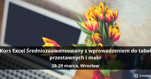 Kurs Excel Średniozaawansowany z wprowadzeniem do tabel przestawnych i makr - Wrocław