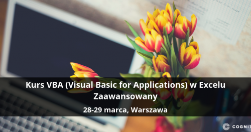 Kurs VBA w Excelu Zaawansowany - Warszawa