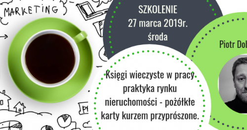 Księgi wieczyste w pracy praktyka rynku nieruchomości - pożółkłe karty kurzem przyprószone.