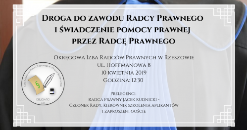 Droga do zawodu Radcy Prawnego i świadczenie pomocy prawnej przez Radcę Prawnego